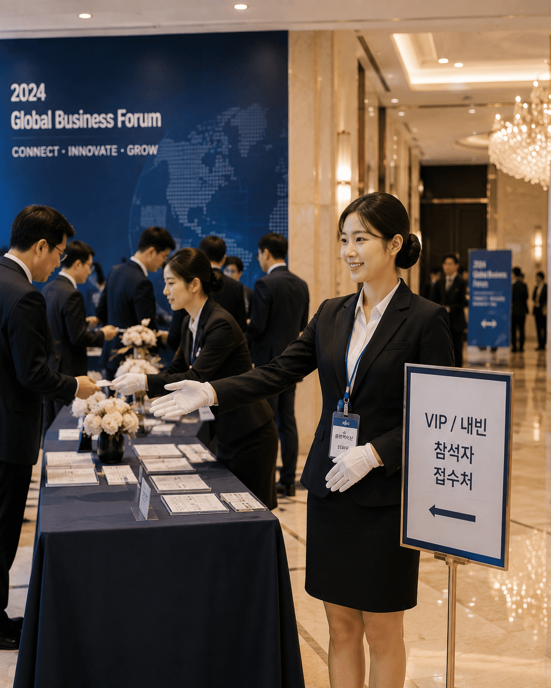 행사 도우미 파견